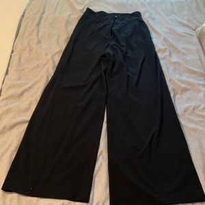 VINTAGE! Elegant Black Wide-Leg Women's Pants